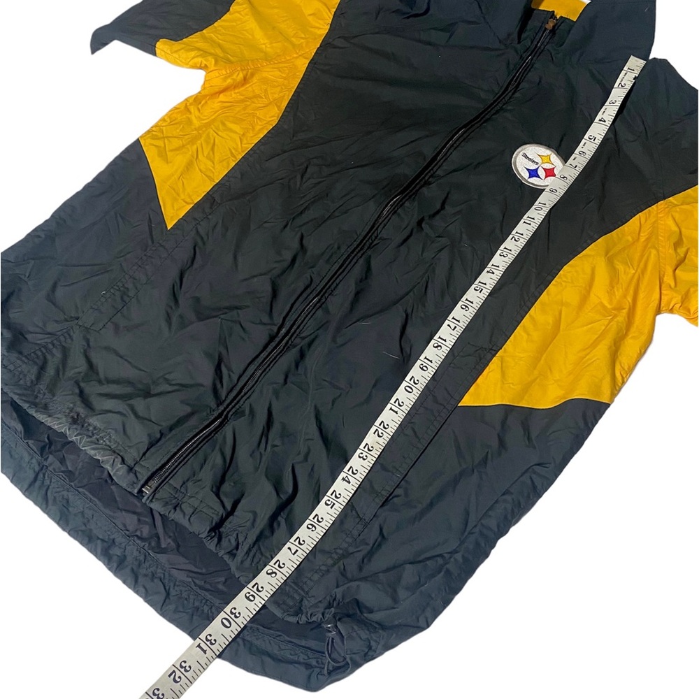 NFL Reebok On Field Apparel Pittsburgh Steelers Sweater Size Medium Zip Up - Picture 9 of 11